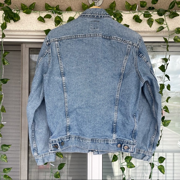90s Lee Riveted Jean Jacket - Picture 2 of 4
